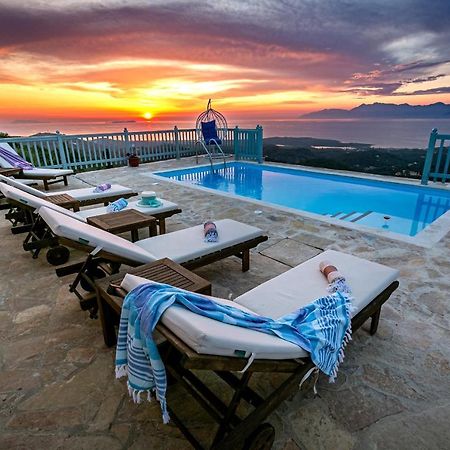 Villa Orizontas Corfu, Private Villa With Breathtaking Views Loutses Buitenkant foto