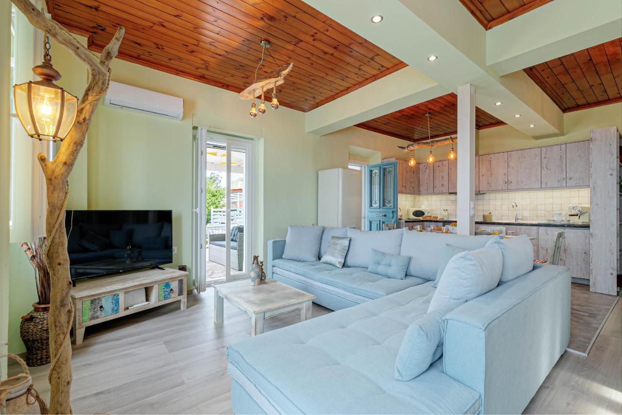 Villa Orizontas Corfu, Private Villa With Breathtaking Views Loutses Buitenkant foto