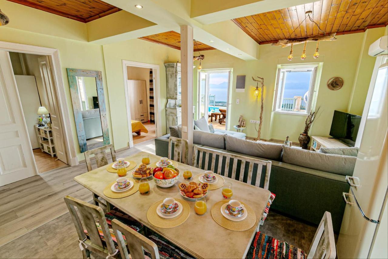 Villa Orizontas Corfu, Private Villa With Breathtaking Views Loutses Buitenkant foto