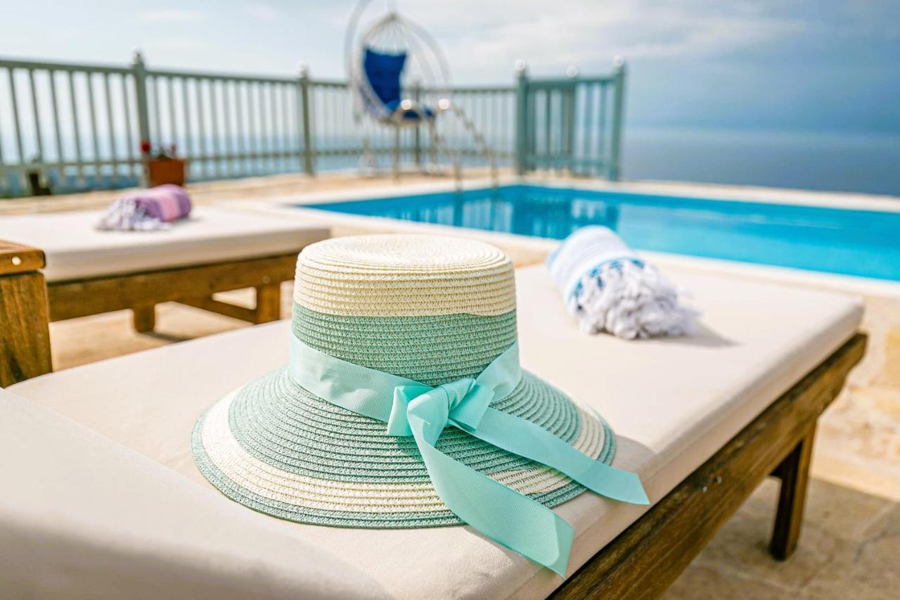 Villa Orizontas Corfu, Private Villa With Breathtaking Views Loutses Buitenkant foto