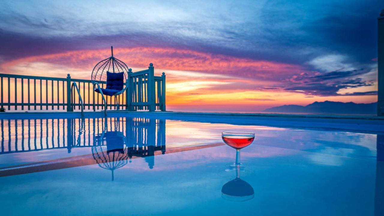 Villa Orizontas Corfu, Private Villa With Breathtaking Views Loutses Buitenkant foto